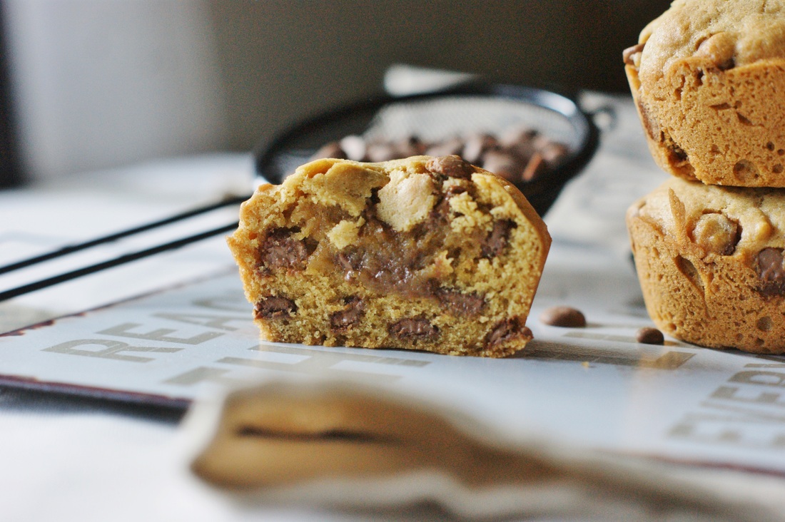 muffins med sjokoladebiter
